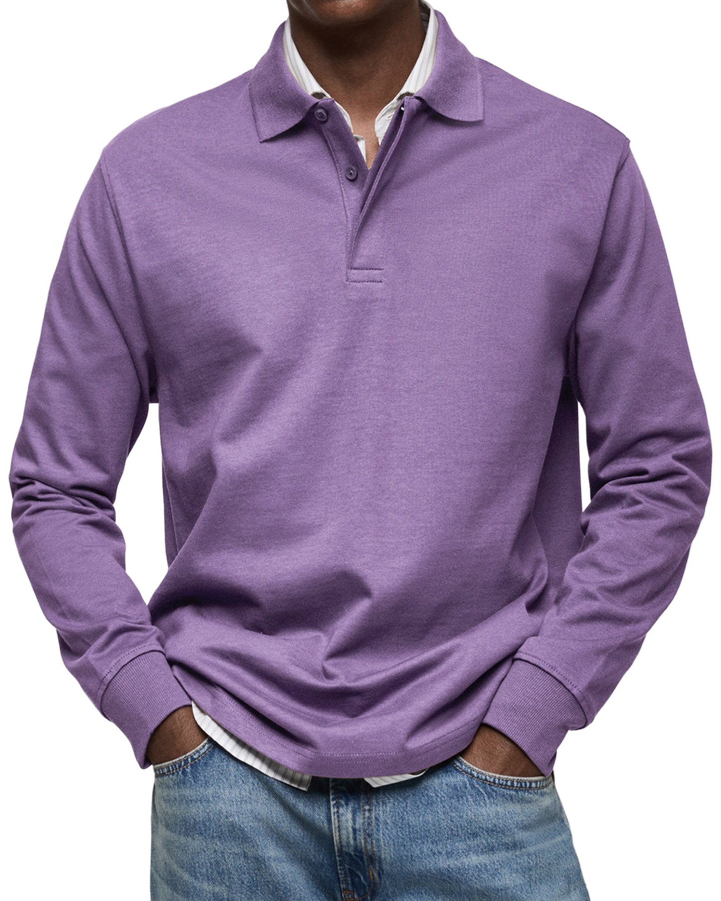 Alexandre™ | Polo Manches Longues Casual