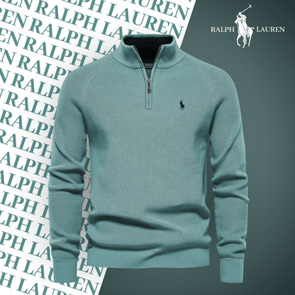 Pull Col Zippé  R&L (Offre à Durée Limitée)